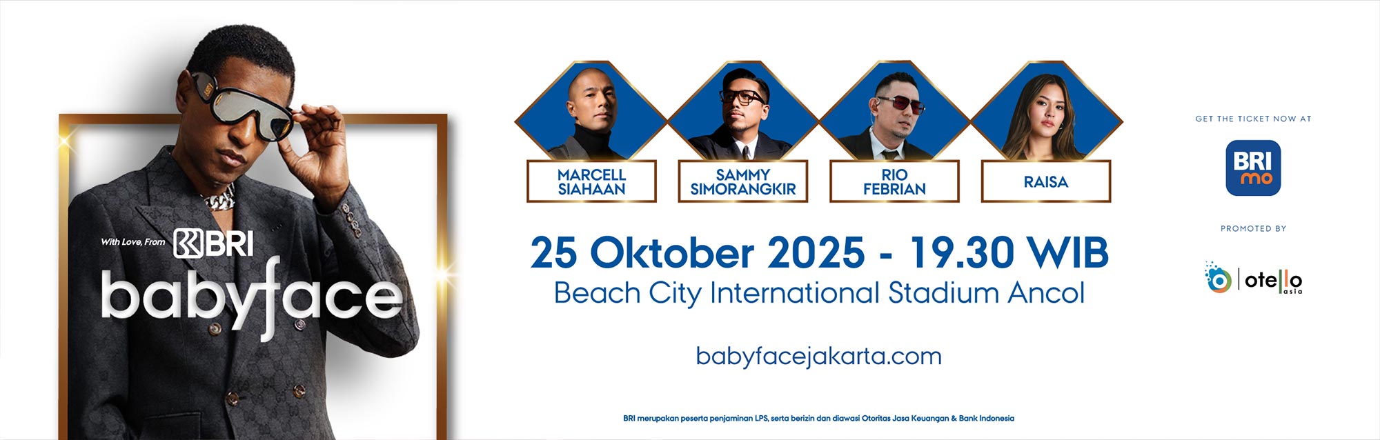 Babyface live in Jakarta